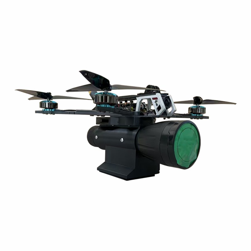 Professional Net-Launching Drone for Security