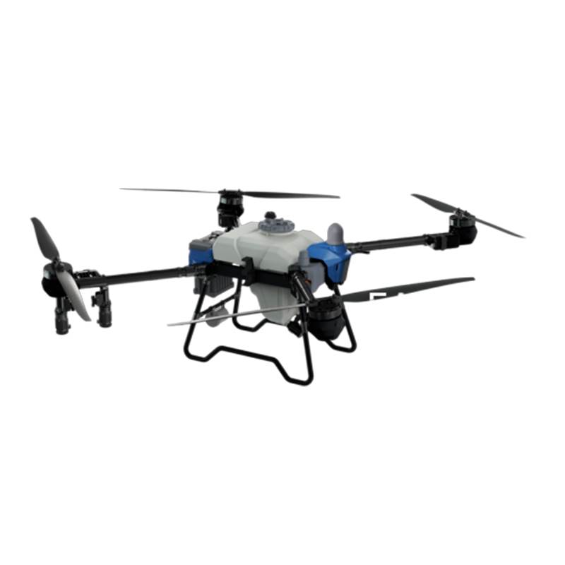 360 obstacle avoidance agricultural drone spraying pesticide in mountainous tea plantation