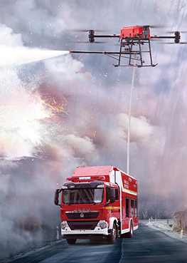 Fire-fighting emergency