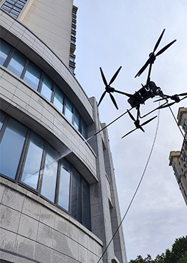 Building Cleaning Drone