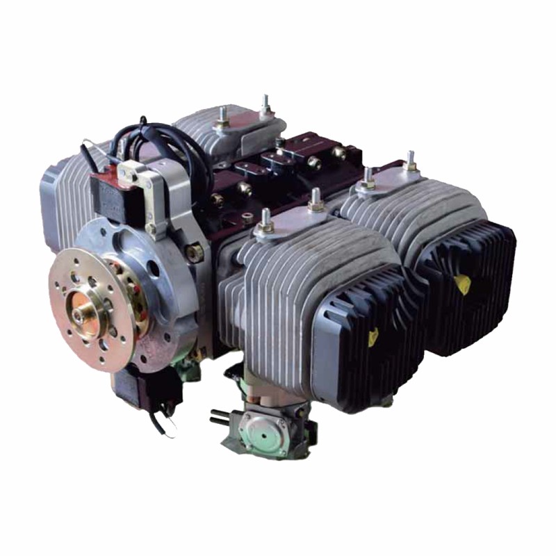 Four-Cylinder Horizontally Opposed Engine Structure