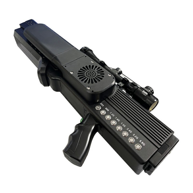 Compact drone defense jamming module