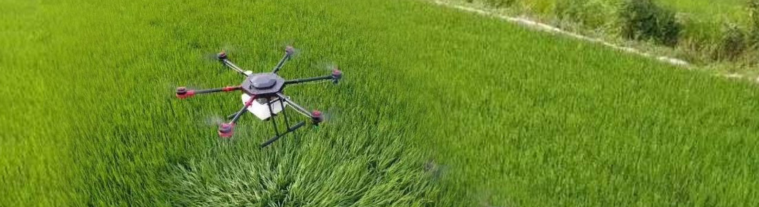Assembling plant protection drone graphic details