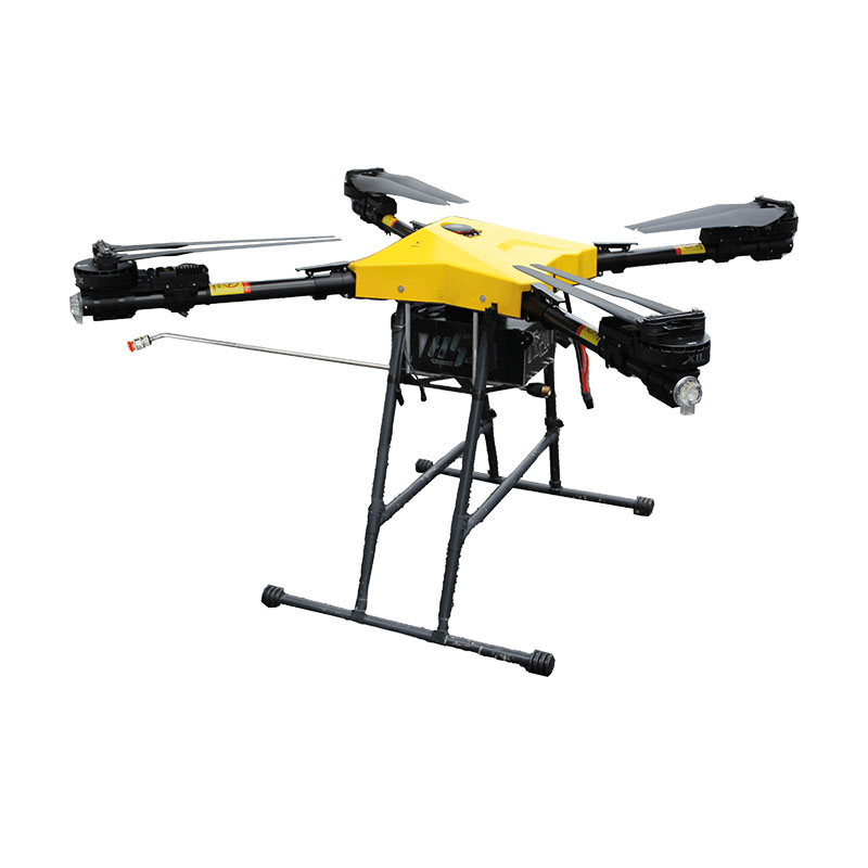 Folding drone compact transport configuration