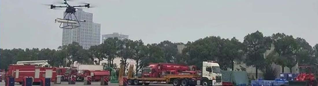 High-rise building firefighting&rescue program: integration of drones&firefighting payload applications